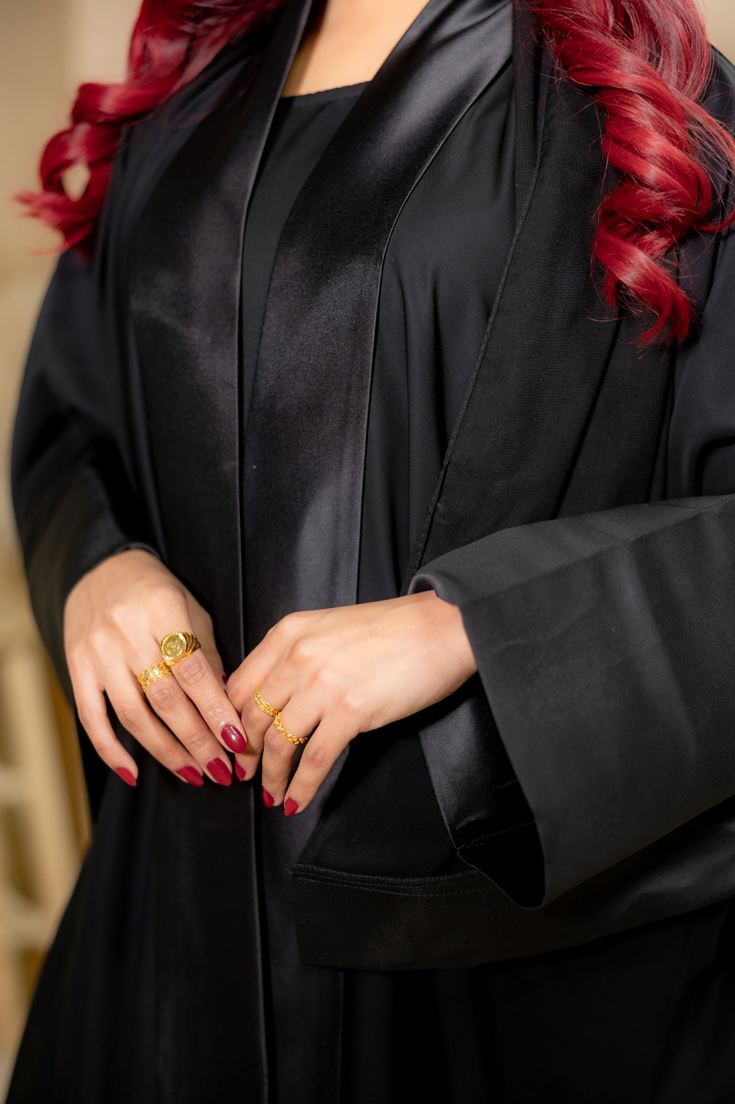 Zill - Black Abaya Set